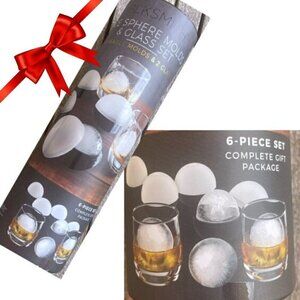 NEW! BLKSMITH Ice Sphere Molds & Cocktail Glass Set 🍹❄️